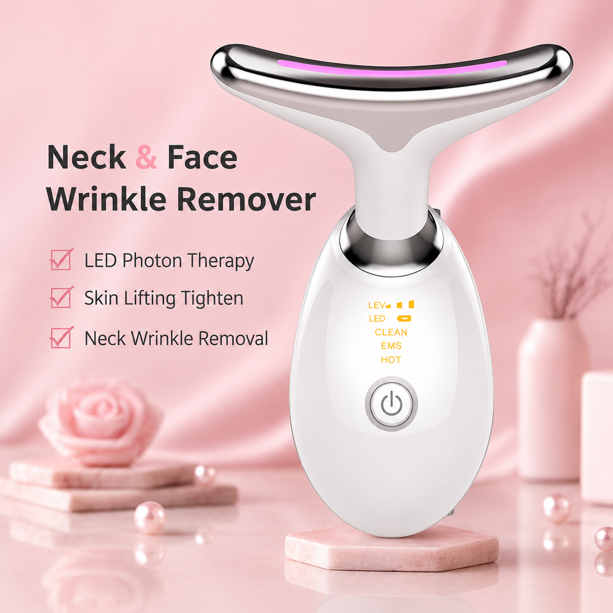 Zenoria® 7-in-1 EMS + Red Light Therapy To Lift & Sculpt Your Face