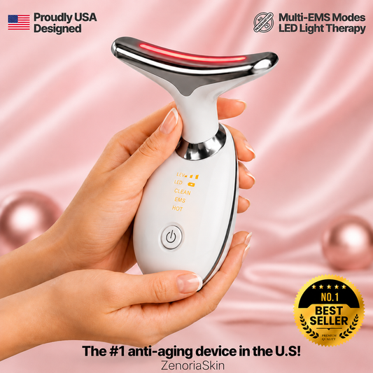 Zenoria® 7-in-1 EMS + Red Light Therapy To Lift & Sculpt Your Face