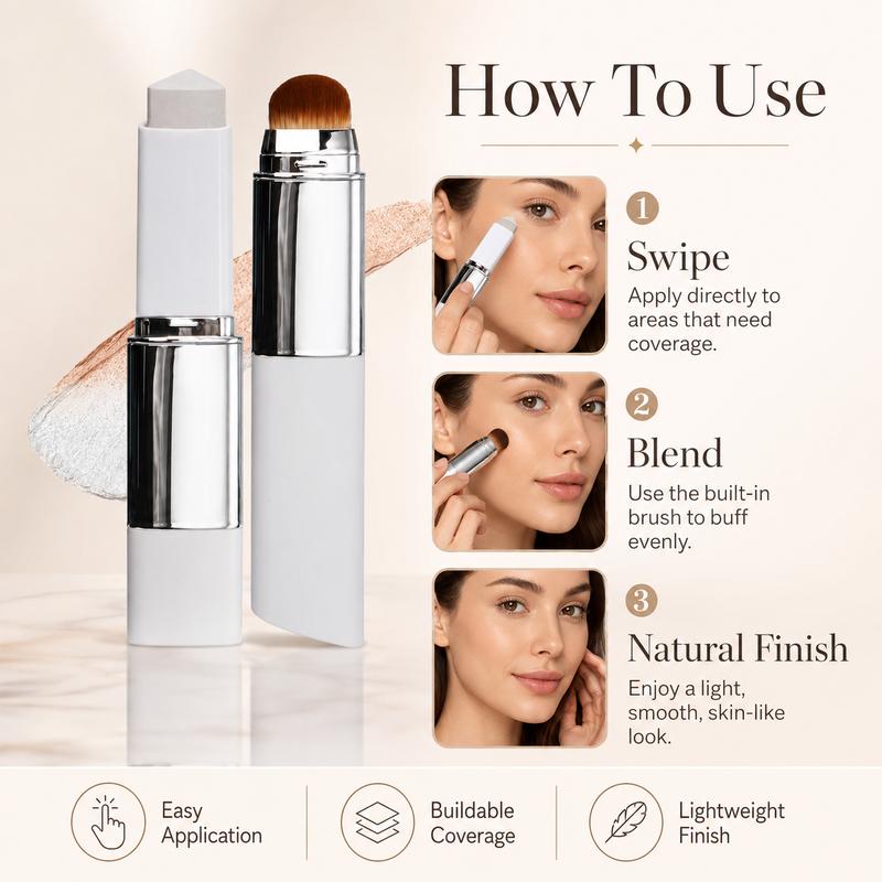 ZENORIA® Color-Changing Foundation Stick